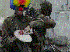 Saving Private Ryan clown.gif